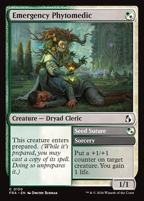 MTG Emergency Phytomedic // Seed Suture FRA 130 Standard Nonfoil front