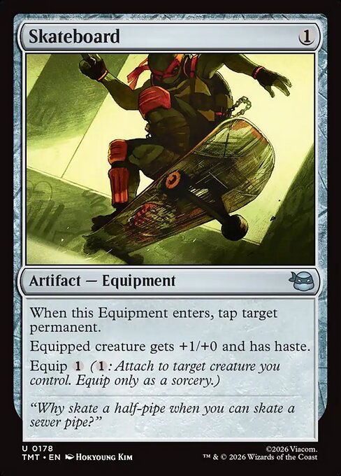 MTG Skateboard TMT 178 Regular Foil