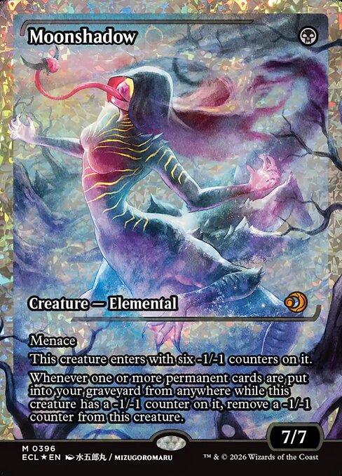 MTG Moonshadow ECL 396 Full Art Foil