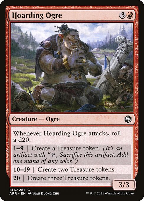 MTG Hoarding Ogre AFR 146 Regular Nonfoil