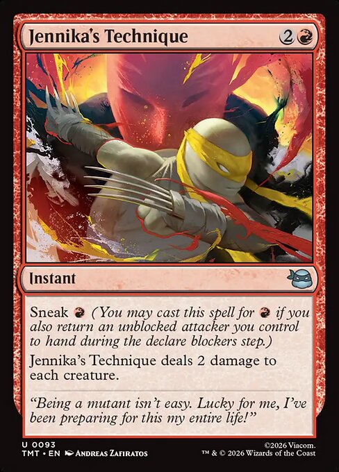 MTG Jennika's Technique TMT 093 Regular Foil
