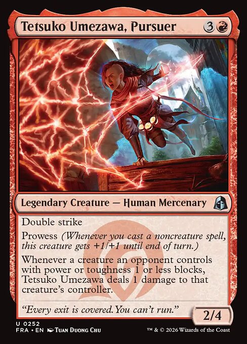 MTG Tetsuko Umezawa, Pursuer FRA 252 Standard Nonfoil front