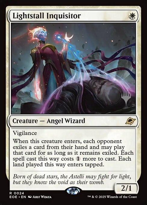 MTG Lightstall Inquisitor PEOE 024p Promo Pack Foil