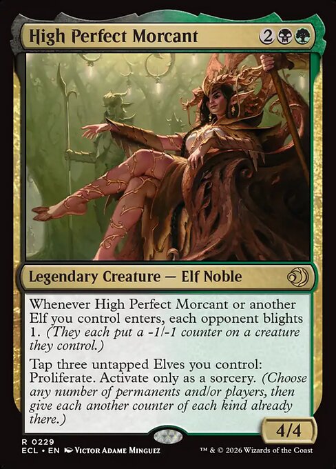 MTG High Perfect Morcant ECL 229 Regular Foil