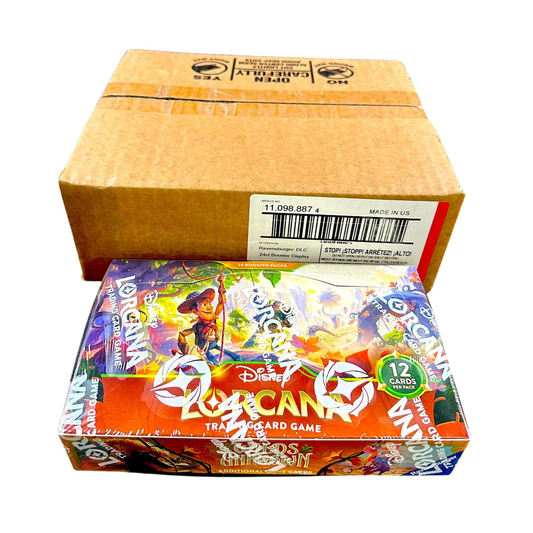 Disney Lorcana Wilds Unknown Booster Box Case