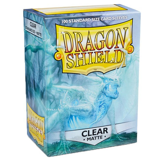 Dragon Shield Angrozh Matte Clear Sleeves 100 Pack