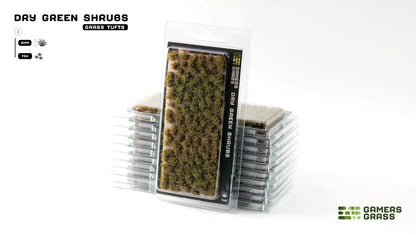 Dry Green Shrubs
