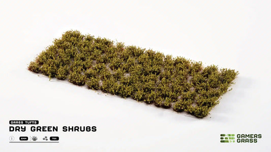 Dry Green Shrubs