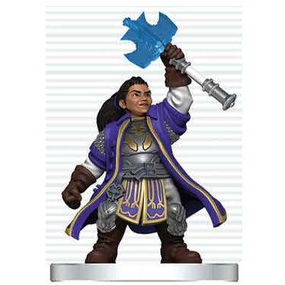 Dwarf Cleric pre-painted D&D miniature