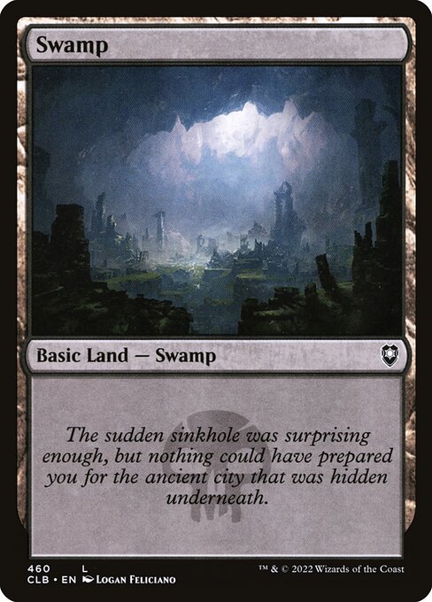 MTG Swamp CLB 460 Regular Nonfoil