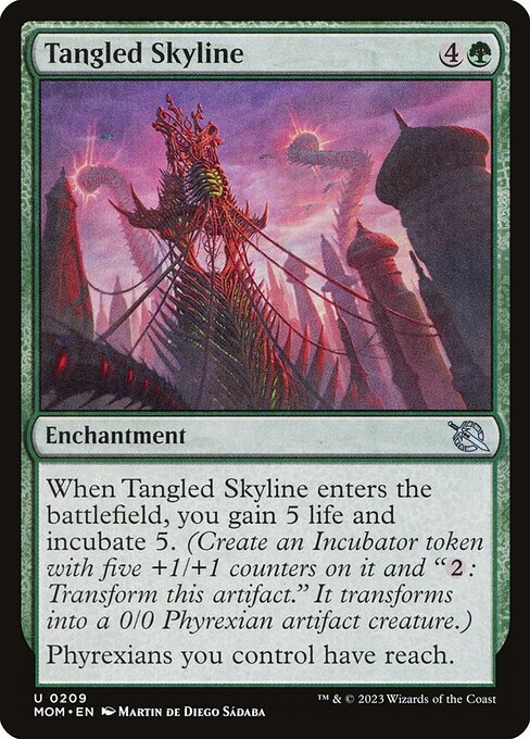 MTG Tangled Skyline MOM 209 Regular Nonfoil