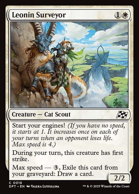 MTG Leonin Surveyor DFT 018 Regular Nonfoil