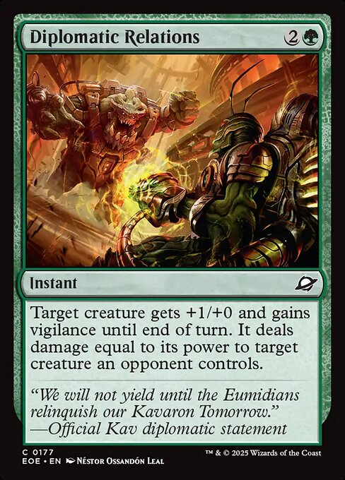 MTG Diplomatic Relations EOE 177 Regular Foil