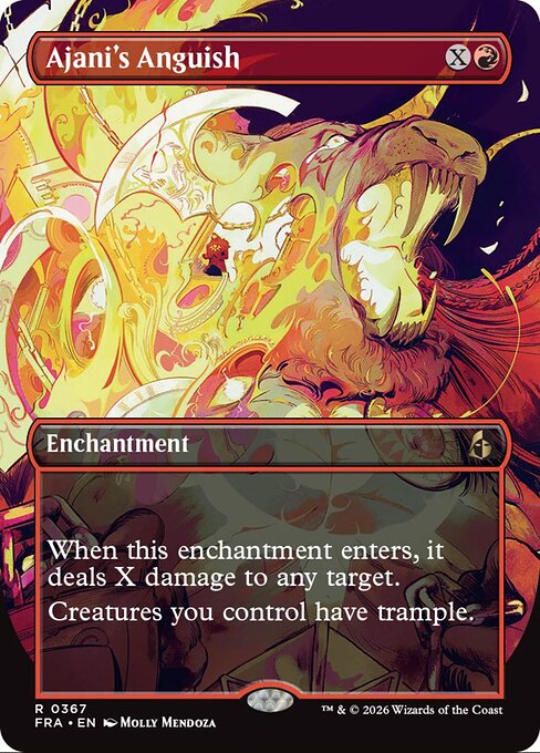 MTG Ajani's Anguish FRA 367 Braintwister Series Nonfoil front