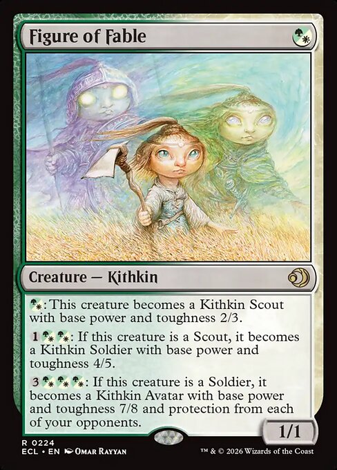 MTG Figure of Fable ECL 224 Regular Nonfoil