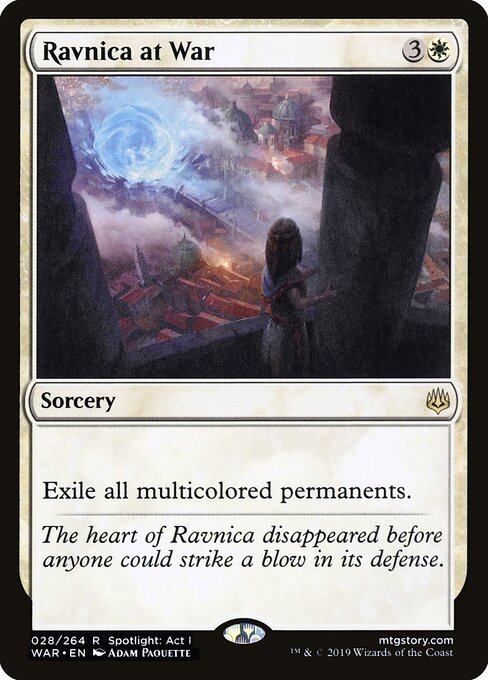 MTG Ravnica at War WAR 028 Standard Nonfoil front