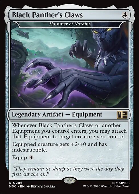 MTG Hammer of Nazahn MSC 286 Regular Surge Foil