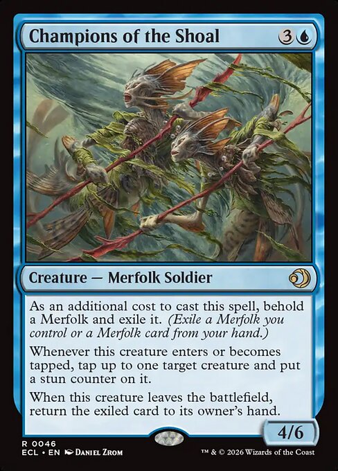 MTG Champions of the Shoal ECL 046 Regular Foil