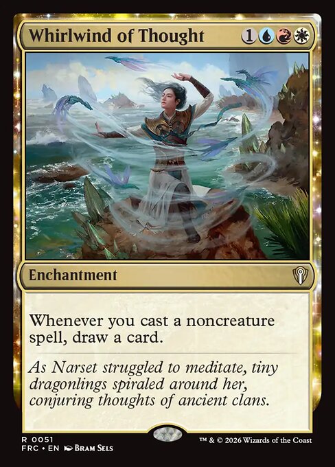 MTG Whirlwind of Thought FRC 051 Standard Nonfoil front