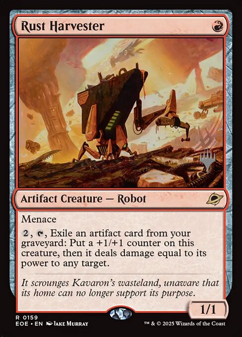 MTG Rust Harvester PEOE 159p Promo Pack Nonfoil