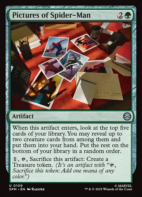 MTG Pictures of Spider-Man SPM 109 Regular Nonfoil