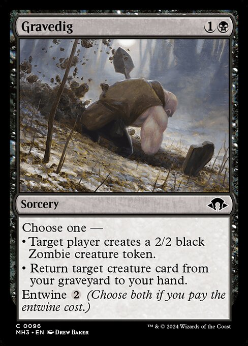 MTG Gravedig MH3 096 Regular Nonfoil