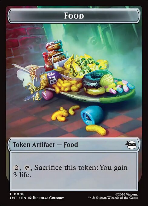 MTG Food Token TMT 008 Token Nonfoil