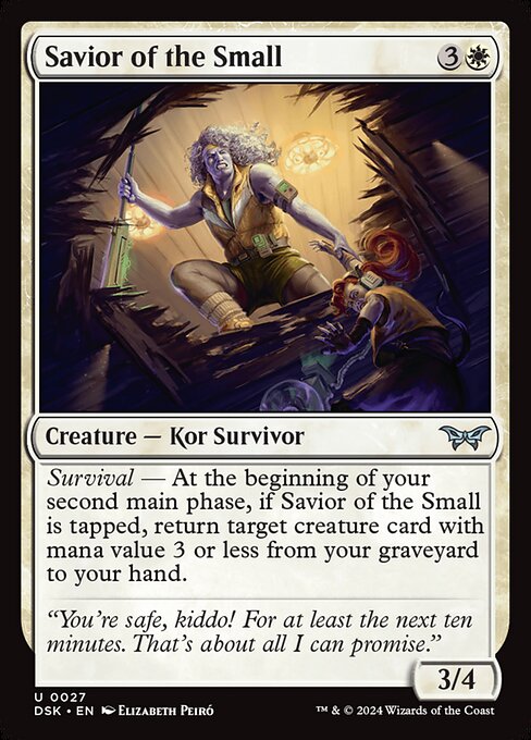 MTG Savior of the Small DSK 027 Regular Nonfoil