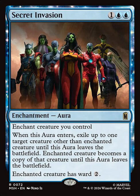 MTG Secret Invasion MSH 072 Regular Nonfoil