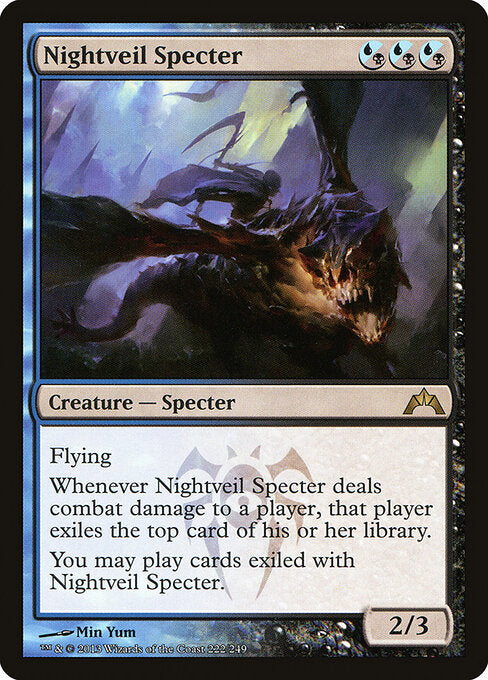 MTG Nightveil Specter GTC 222 Regular Foil