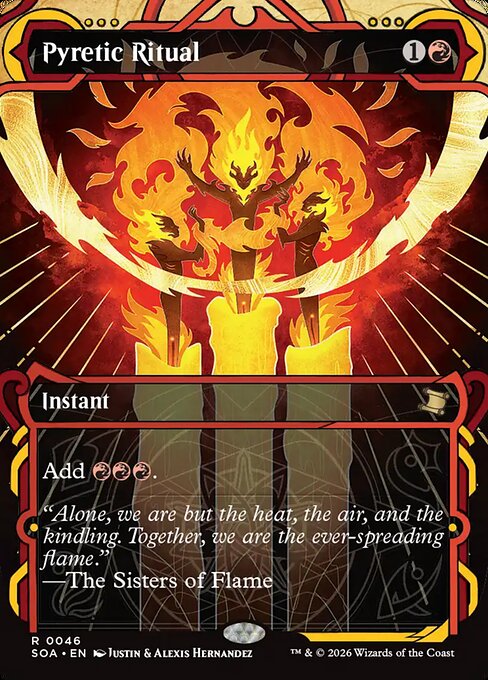 MTG Pyretic Ritual SOA 046 Mystical Archive Nonfoil