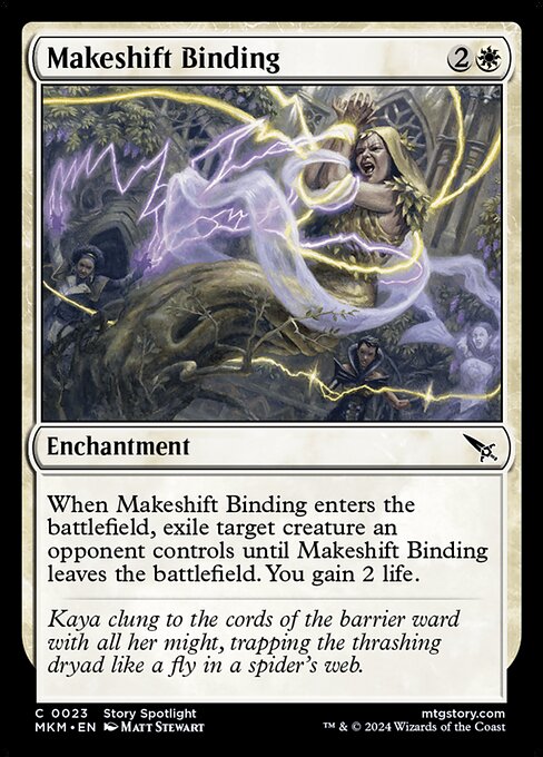 MTG Makeshift Binding MKM 023 Regular Foil