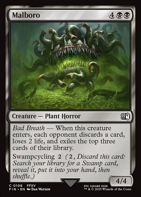 MTG Malboro FIN 106 Regular Foil