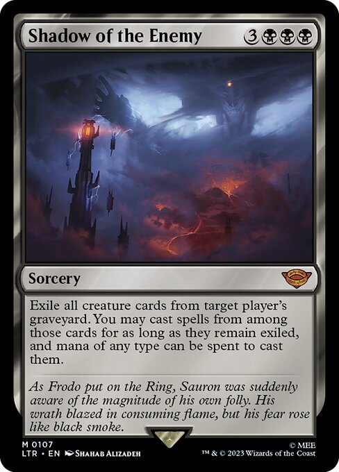 MTG Shadow of the Enemy LTR 107 Regular Nonfoil
