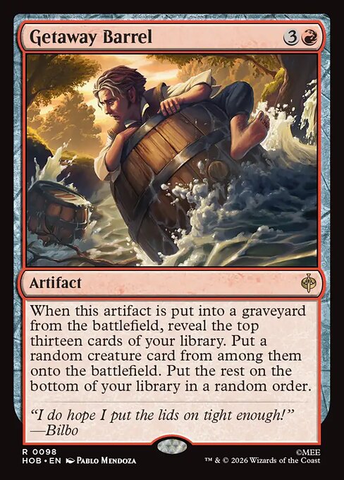 MTG Getaway Barrel HOB 098 Regular Nonfoil