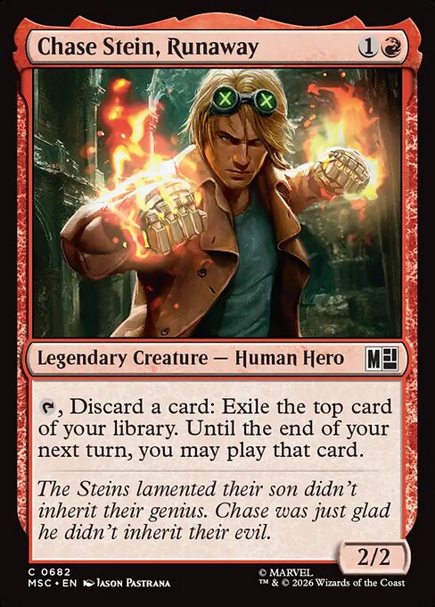 MTG Chase Stein, Runaway MSC 682 Regular Nonfoil