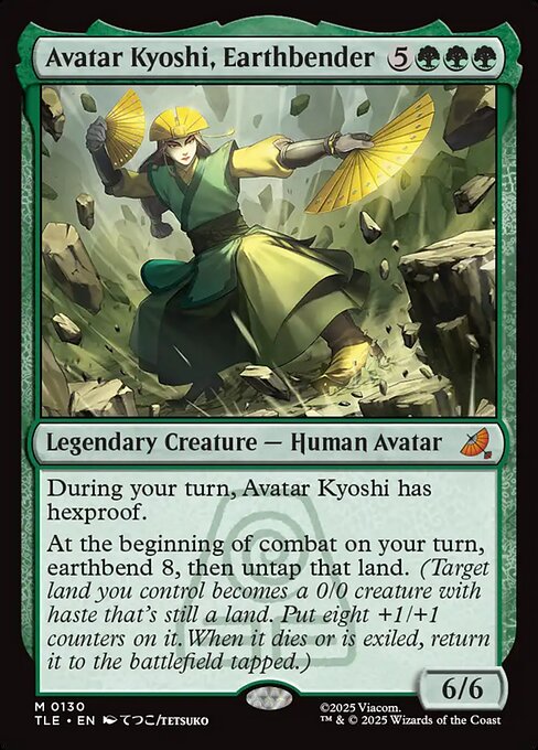 MTG Avatar Kyoshi, Earthbender [TLE 130] Nonfoil