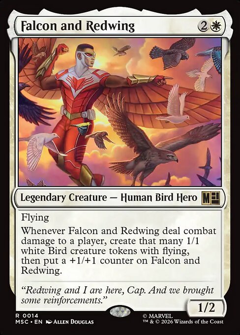 MTG Falcon and Redwing MSC 014 Regular Surge Foil