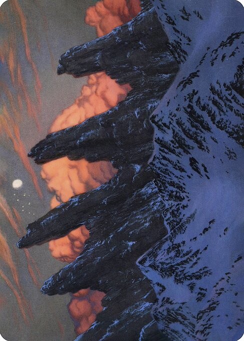 MTG Mountain AAFR 059 Art Card