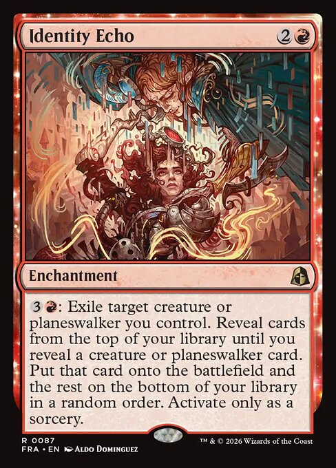 MTG Identity Echo FRA 087 Standard Foil front