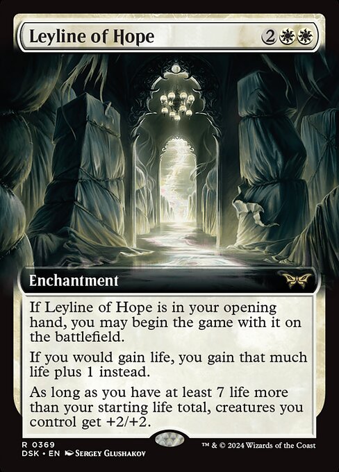 MTG Leyline of Hope DSK 369 Extended Art Nonfoil