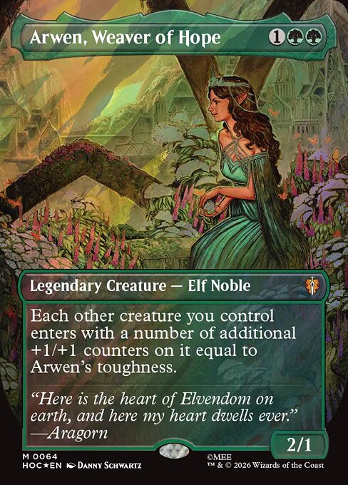 MTG Arwen, Weaver of Hope HOC 064 Regular Foil