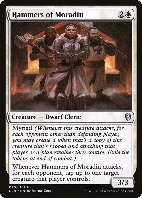 MTG Hammers of Moradin CLB 025 Regular Foil