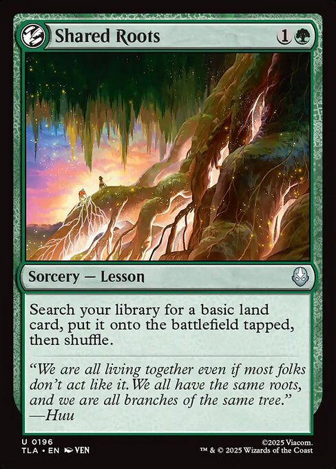 MTG Shared Roots TLA 196 Regular Foil