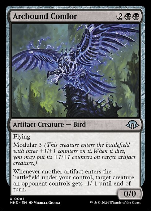 MTG Arcbound Condor MH3 081 Regular Foil