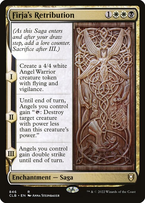 MTG Firja's Retribution CLB 846 Commander Deck Nonfoil