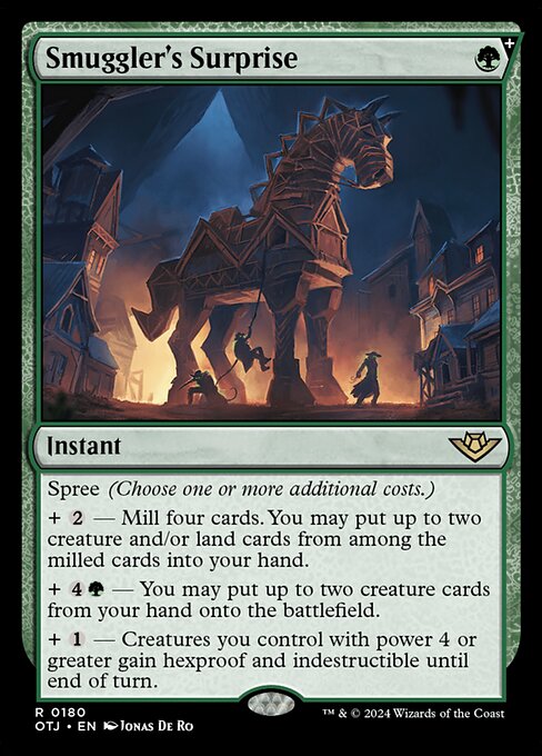 MTG Smuggler's Surprise OTJ 180 Regular Foil