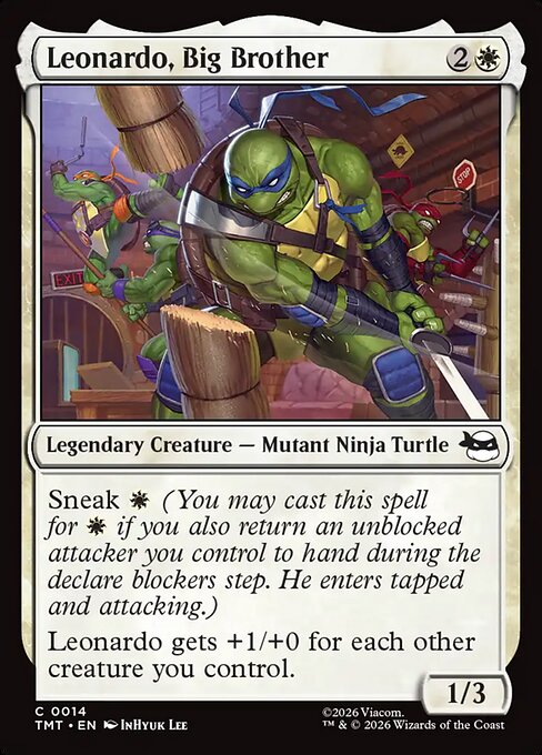MTG Leonardo, Big Brother TMT 014 Regular Nonfoil