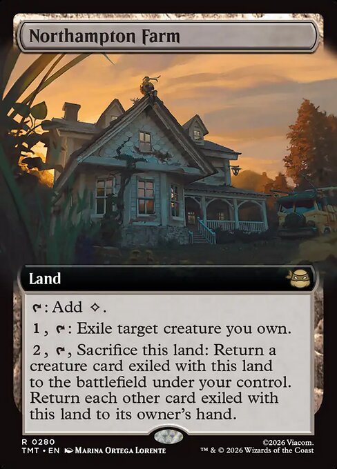 MTG Northampton Farm TMT 280 Extended Art Foil