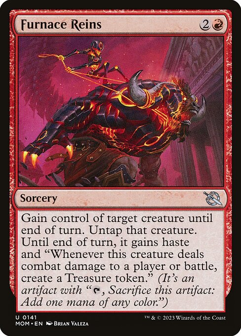 MTG Furnace Reins MOM 141 Regular Foil